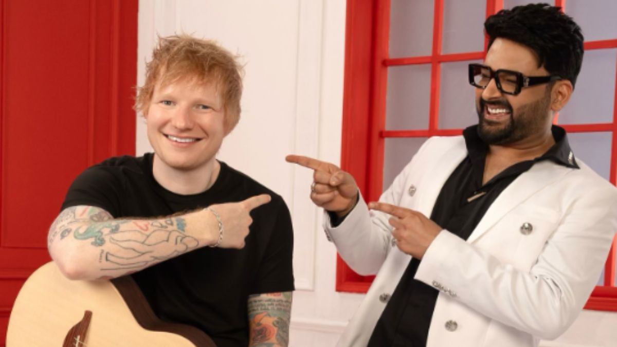 the-great-indian-kapil-show-ed-sheeran-amazes-with-his-flawless-hindi-recreates-shah-rukh-khan-iconic-pose-watch-on-netflix